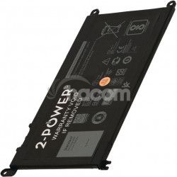 2-POWER Batrie 11,4V 3500mAh pre Dell Inspiron 13 (5368), Latitude 13 3379, Vostro 15 (5568) 77053267