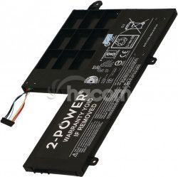 2-POWER Batrie 7,4V 4050mAh pre Lenovo Yoga 500-14ACL, 500-14IBD, 500-14ISK, 500-15ACL, 500-15IHW 77055236