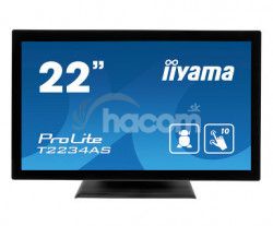 22 "iiyama T2234AS-B1: IPS, Full HD, 350cd / m2, HDMI, USB, ierny T2234AS-B1