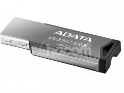 32GB ADATA UV350 USB 3.1 silver (potla) AUV350-32G-RBK
