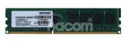 4GB DDR3-1333MHz PATRIOT CL9 DR pre upgrady PSD34G13332