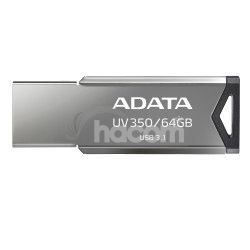 64GB ADATA UV350 USB 3.1 silver (potla) AUV350-64G-RBK
