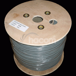 DATACOM UTP drt CAT5E PVC 500m cievka siv 1102