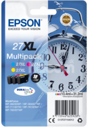 Epson Multipack 3-colour 27XL DURABrite Ultra Ink C13T27154012