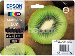 EPSON multipack 5 farieb, 202 Premium Ink, tandard C13T02E74010