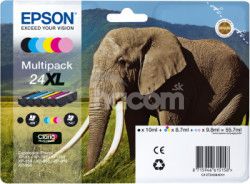 Epson Multipack 6-colours 24XL Claria Photo HD Ink C13T24384011