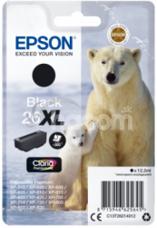 Epson Singlepack Black 26XL Claria Premium Ink C13T26214012