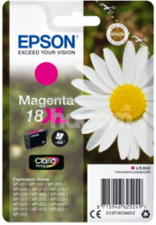 Epson Singlepack Magenta 18XL Claria Home Ink C13T18134012