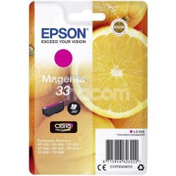 Epson Singlepack Magenta 33 Claria Premium Ink C13T33434012