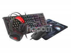 Hern set 4v1 Genesis Cobalt 330 RGB CZ / SK, RGB podsvietenie NCG-1470