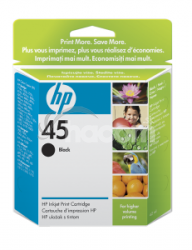 HP no. 45 - ern ink. kazeta vek, 51645A 51645AE