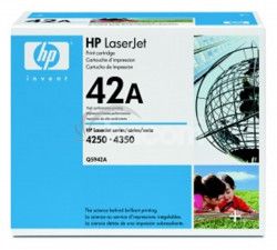 HP tlaov kazeta ierna, Q5942A Q5942A