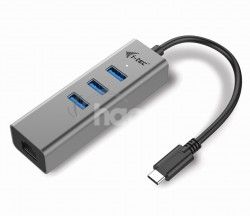 i-tec USB-C Metal HUB 3 Port + Gigabit Ethernet C31METALG3HUB