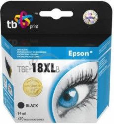 Ink. kazeta TB kompat. s Epson T1811 Bk 100% New TBE-18XLB