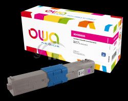 OWA Armor toner pre OKI 46490606, erven / magenta K18497OW