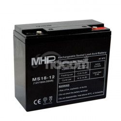 Pb akumultor MHPower VRLA AGM 12V / 18Ah (MS18-12) MS18-12
