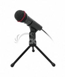 Stoln mikrofn C-TECH MIC-01, 3,5 "stereo jack, 2.5m MIC-01