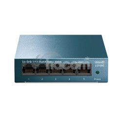 TP-Link 5xGigabit Desktop Switch fanless LS105G