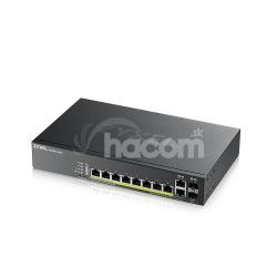 ZYXEL GS2220-10HP 8port GbE L2 Switch, 1 GbE Uplink, PoE GS2220-10HP-EU0101F