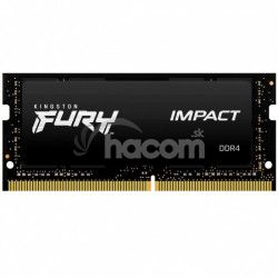 SO-DIMM 16GB DDR4-2666MHz CL15 1Gx8 Kingston FURY Impact KF426S15IB1/16