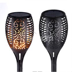 Sol�rna z�hradn� lampa Forever Pochode�, 1500 mAh, IP65 �ierna RTV100012