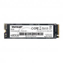 SSD 480GB PATRIOT P310 M.2 NVMe, Gen3x4 P310P480GM28