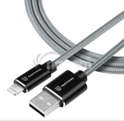 Tactical Fast Rope Aramid Cable USB-A/Lightning MFi 1m Grey 8596311153174