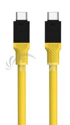 Tactical Fat Man Cable USB-C/USB-C 1m Yellow 8596311227905