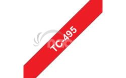 TC-495 erven / biela (9mm) TC495