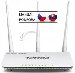 Tenda F3 (F303) WiFi N Router 802.11 b / g / n, 300 Mbps, WISP, Universal Repeater, 3x 5 dBi antny F3