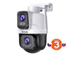 Tenda RH9-WCA - Vonkajia oton Dual Lens IP65 Wi-Fi 6 MPx kamera, non LED, audio, detekcia, CZ app 75012014