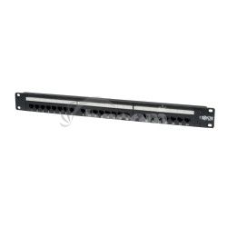 Tripplite Patch panel pre mont do racku 1U, 24x Cat6/Cat5, 568B, RJ45 Ethernet N252-024