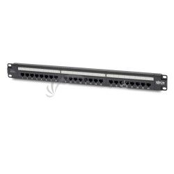 Tripplite Patch panel pre mont do racku 1U,24xCat6 PoE+ Compliant,110/Krone,568A/B,RJ45 Ethernet N252-P24