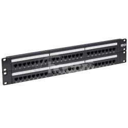 Tripplite Patch panel pre mont do racku 2U, 48x Cat6/Cat5 568B, RJ45 Ethernet N252-048