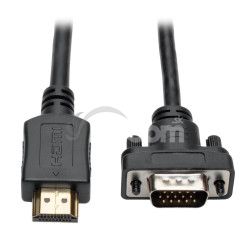 Tripplite Video kbel HDMI/VGA, Low-Profile HD15 (Samec/Samec), 0.9m P566-003-VGA