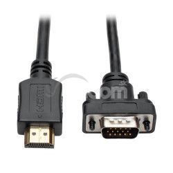 Tripplite Video kbel HDMI/VGA, Low-Profile HD15 (Samec/Samec), 1.8m P566-006-VGA