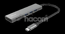 TRUST HALYX FAST USB-C HUB & CARD READER 24191