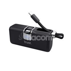 TRUST PACTO 5000 PD POCKET POWERBANK BLK 26104