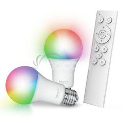 TRUST WIFI Bulb Starter Set 2 Smart RGB Bulbs + Remote 71400