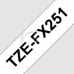 TZE-FX251, ierna tla na biele, rka 24 mm TZEFX251