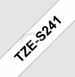 TZE-S241, biela/ierna, 18mm TZES241
