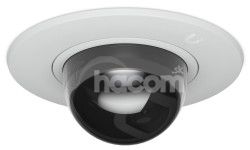 Ubiquiti UACC-G5-Ultra-FM-SB-W - G5 Dome Ultra Flush Mount, Zpustn driak, dymov sklo UACC-G5-Dome-Ultra-FM-SB-W