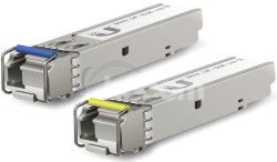 Ubiquiti UACC-OM-SM-1G-S-2 (UF-SM-1G-S) - U Fiber, Single-Mode Module, 1G, BiDi, 2-Pack UACC-OM-SM-1G-S-2