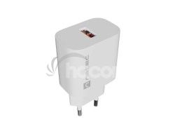 Univerz�lna nab�ja�ka Natec RIBERA 18W, 1X USB-A, biela NUC-2392