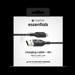 Univerz�lny k�bel USB-A/USB-C 2m �ierny 409913775