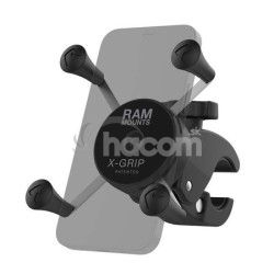 UNPKD RAM HANDLEBAR MOUNT WITH X-GRIP AND TOUGHCLAW RAM-HOL-UN7-400-2U