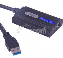 USB 3.0 - E-SATA adaptr s kblom KU3IDES3