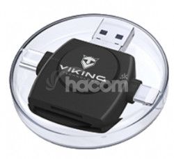 VIKING takou pamovch kariet V4 USB3.0 4V1 ierna VR4V1B
