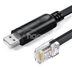 W-Star Redukcia USB/RJ45, 1,5m, console cable RS232, CCRJ45RS232 CCRJ45RS232