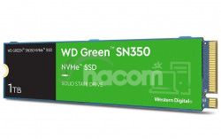 SSD 1TB WD Green SN350 NVMe M.2 PCIe Gen3 2280 WDS100T3G0C